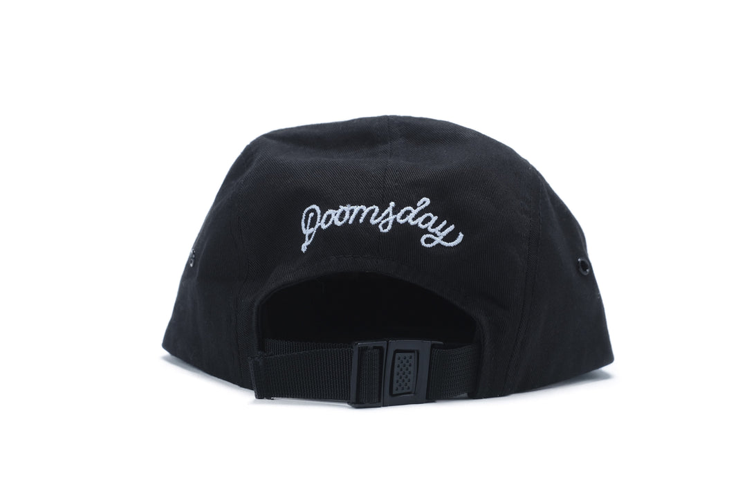 5 Panel Cap with snake embroidered - doomsdayco Snake 5 Panel Cap back