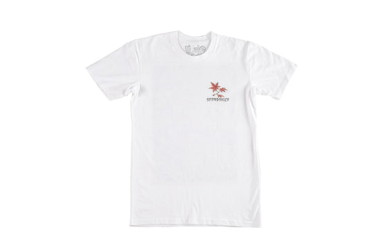 baldo demon white t-shirt front - doomsdayco white t-shirt