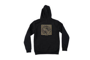 baldo dragon black hoodie back - doomsdayco black hoodie