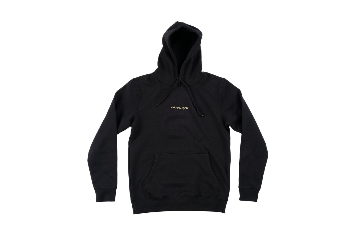 baldo dragon black hoodie front - doomsdayco black hoodie