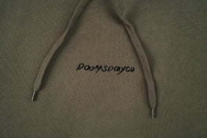 baldo dragon khaki hoodie - doomsdayco khaki hoodie