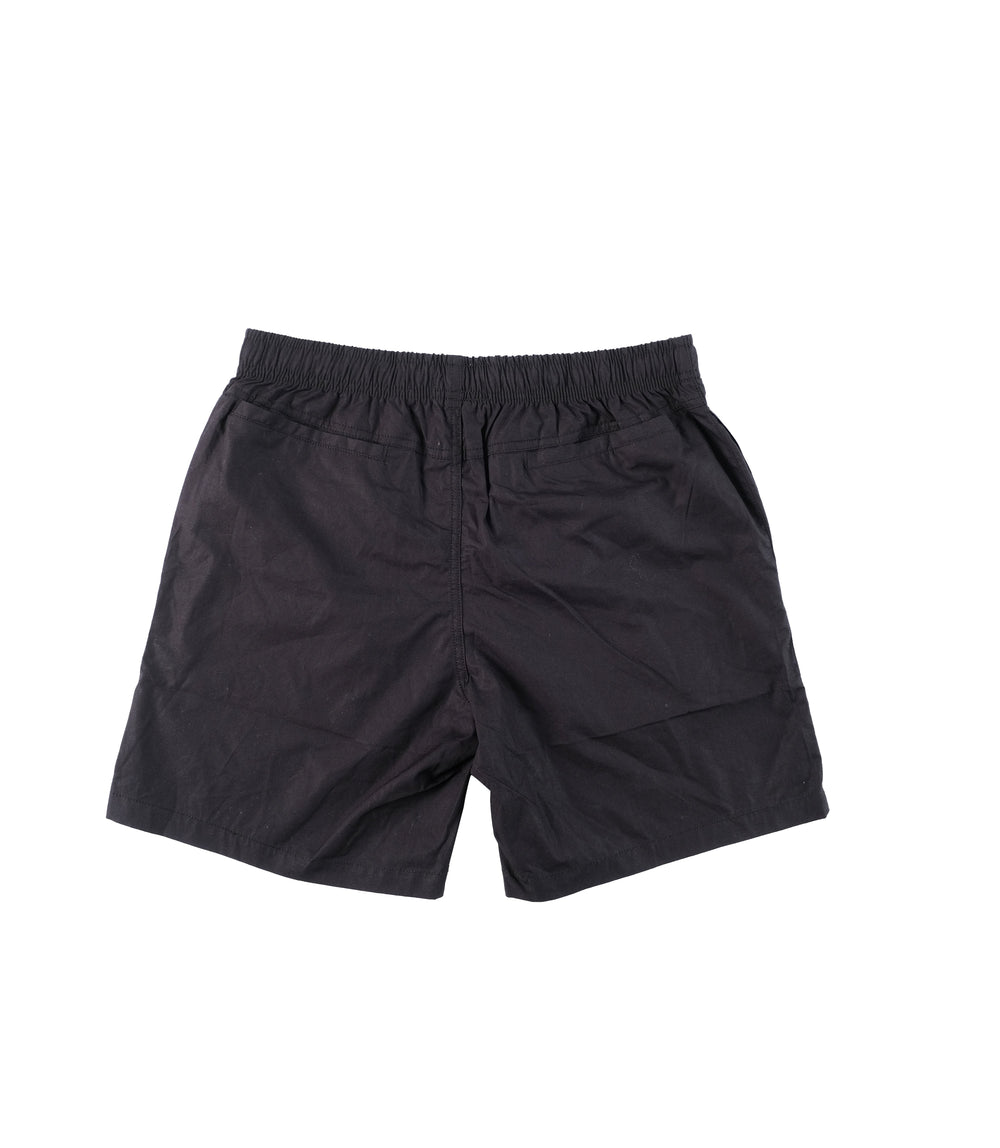 beach shorts black back - doomsdayco beach shorts