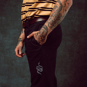 black snake work trousers - doomsdayco black snake trousers