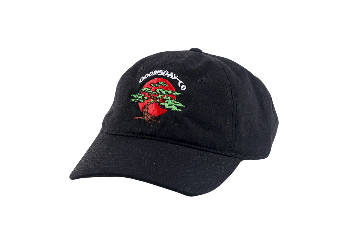 bonsai black dad cap - doomsdayco black dad cap
