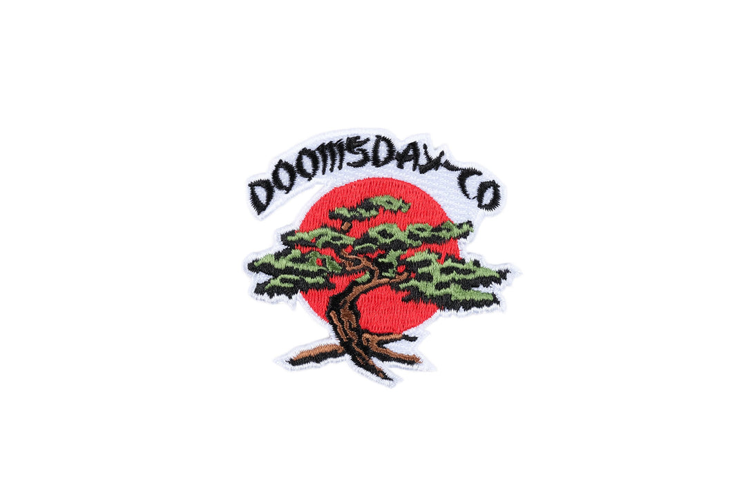 bonsai embroidered iron-on patch - doomsdayco iron-on patch