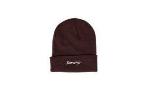 Doomsday classic beanie - doomsdayco burgundy classic beanie