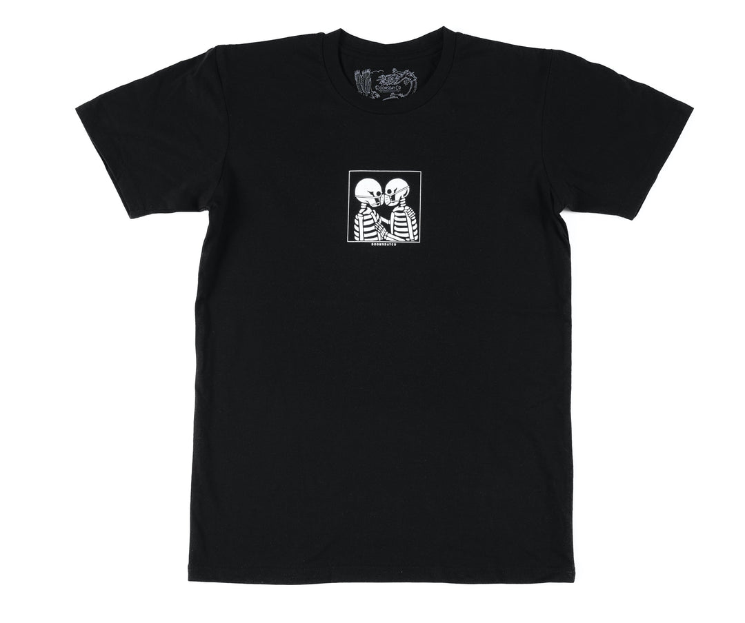Covid-19 black t-shirt - doomsdayco black t-shirt