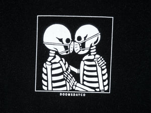 Covid-19 black t-shirt - doomsdayco black t-shirt