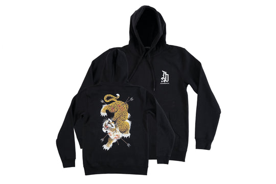 Daniel Lacalle Leopardo Hoodie - Black