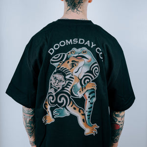 Wrestling Kaeru Heavy T-shirt