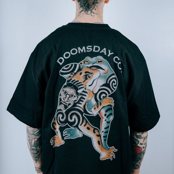 Wrestling Kaeru Heavy T-shirt