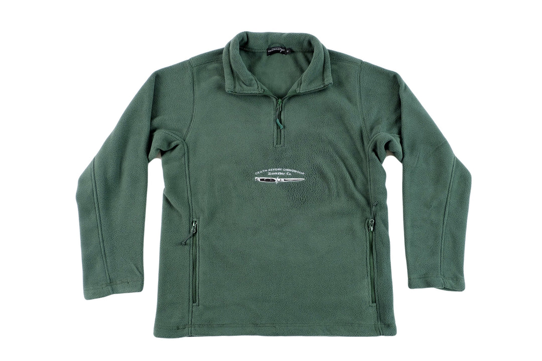 bottle green dishonour fleece - Doomsdayco fleece