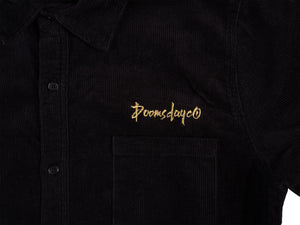 Essential Corduroy Shirt - Black