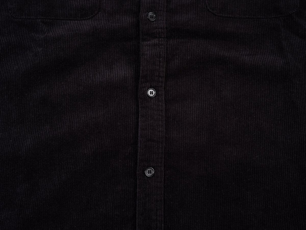 Essential Corduroy Shirt - Black