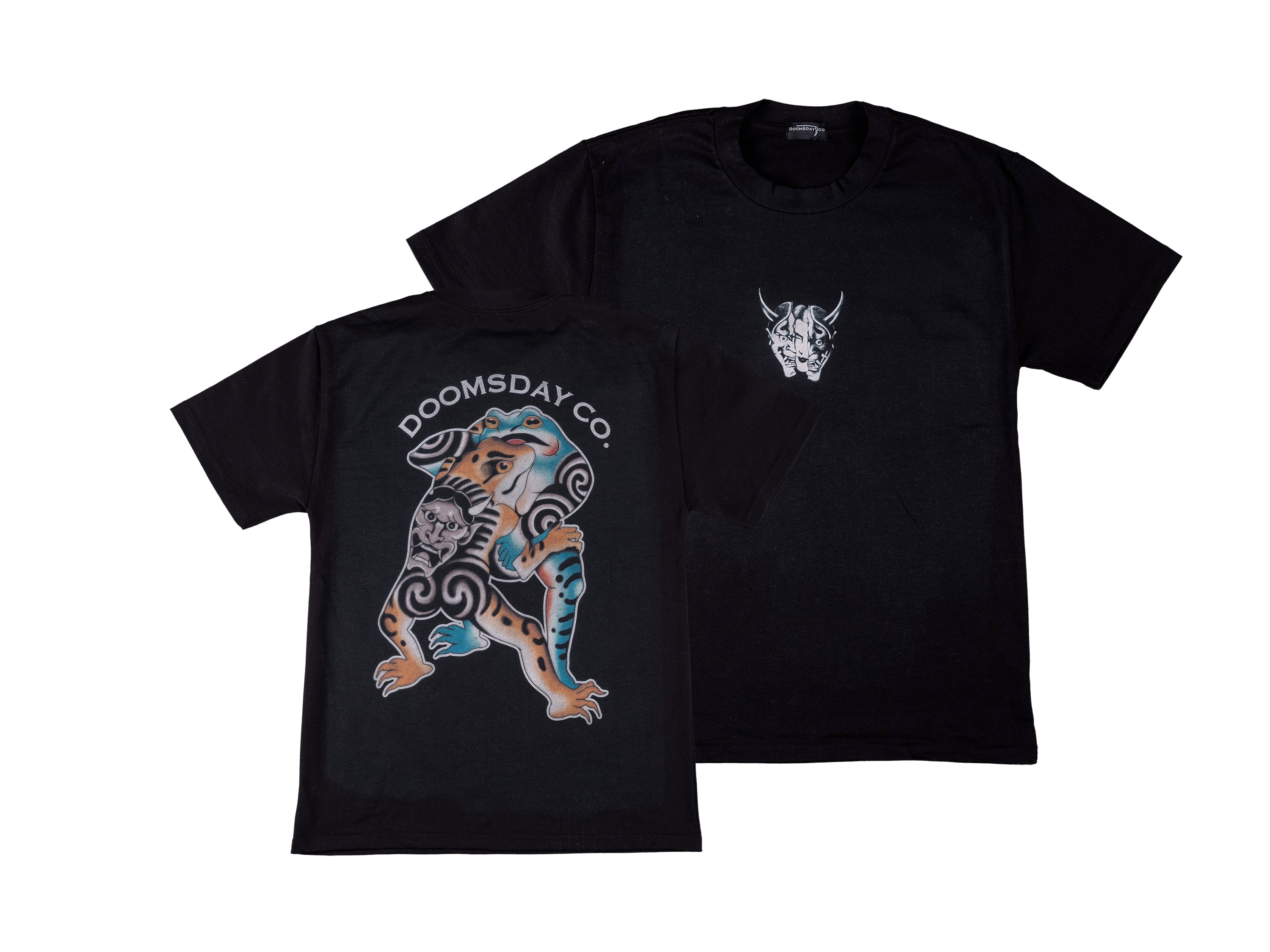 Wrestling Kaeru Heavy T-shirt ‐ Doomsday Co