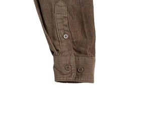 Essential Corduroy Shirt - Army Green