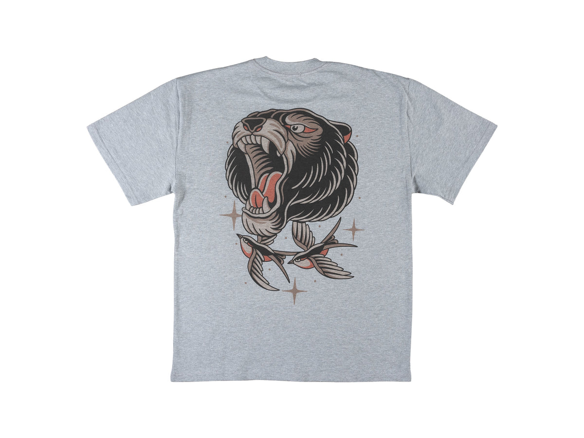 Bear Heavy T-shirt - Grey