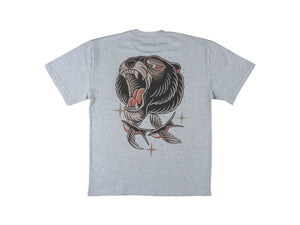Bear Heavy T-shirt - Grey