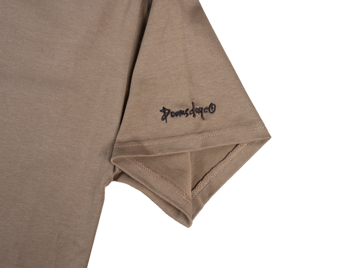 Snake Heavy T-shirt - Brown