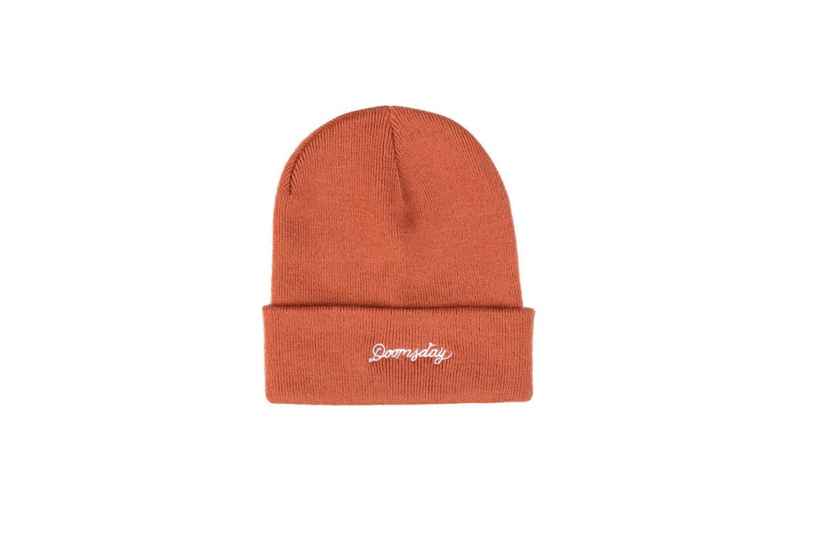 Doomsday classic beanie - doomsdayco rust classic beanie