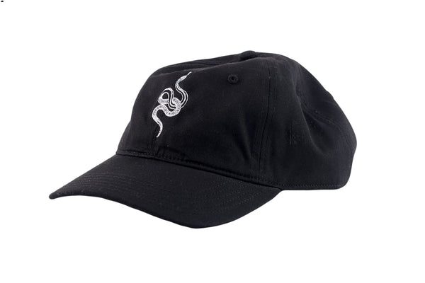 black snake dad cap