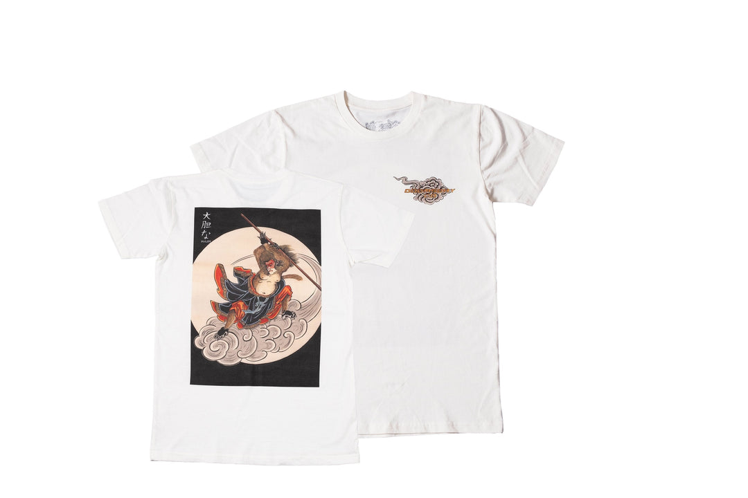 baldo sun wukong off white t-shirt - doomsdayco off white t-shirt